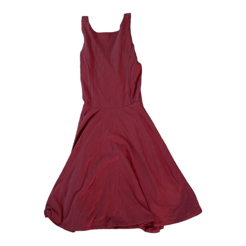 Hollister XS Backless Red Dress